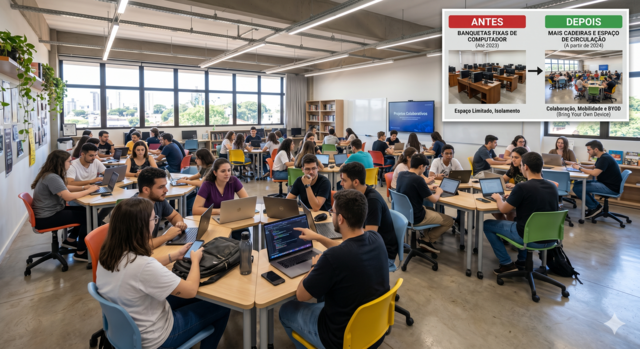Otimização de Recursos: Como Ganhar Novas Salas de Aula Sem Construir um Único Tijolo